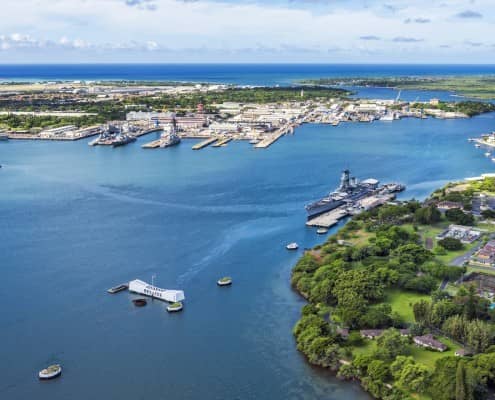 Pearl Harbor From above