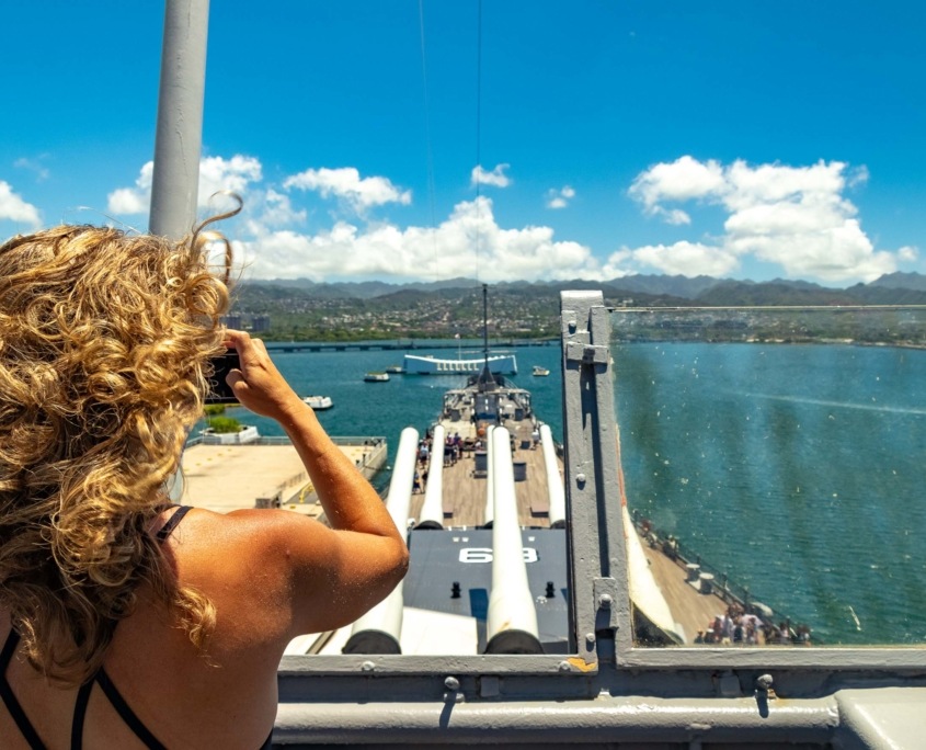 USS Missouri Bridge Visitor and Arizona Memorial Pearl Harbor Oahu