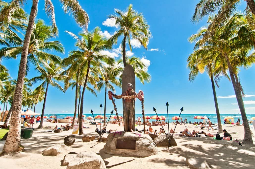 Bigstock Duke Statue at Waikiki beach in Honolulu Hawaii