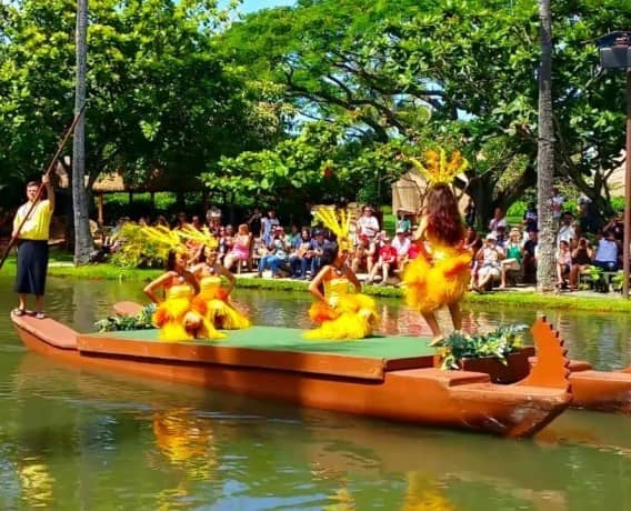 Polynesian Cultural Center Canoe Parade