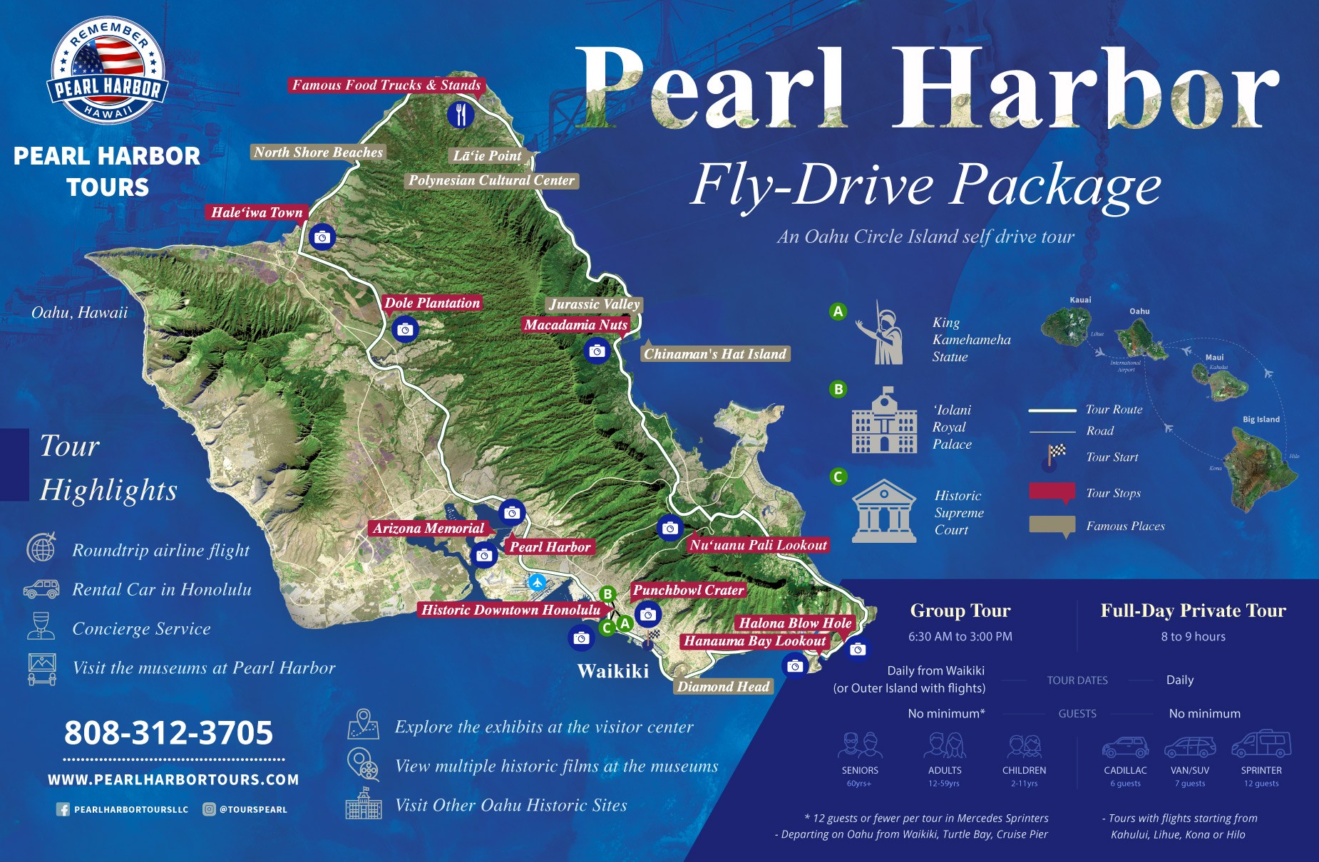 pearl harbor travel package