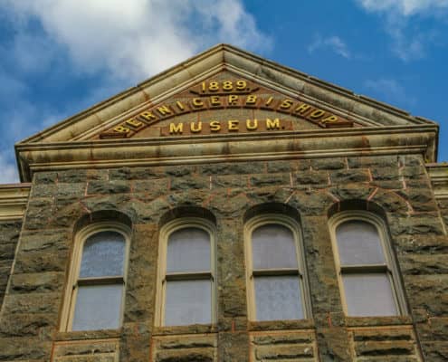 The Bishop Museum Building’s Sign