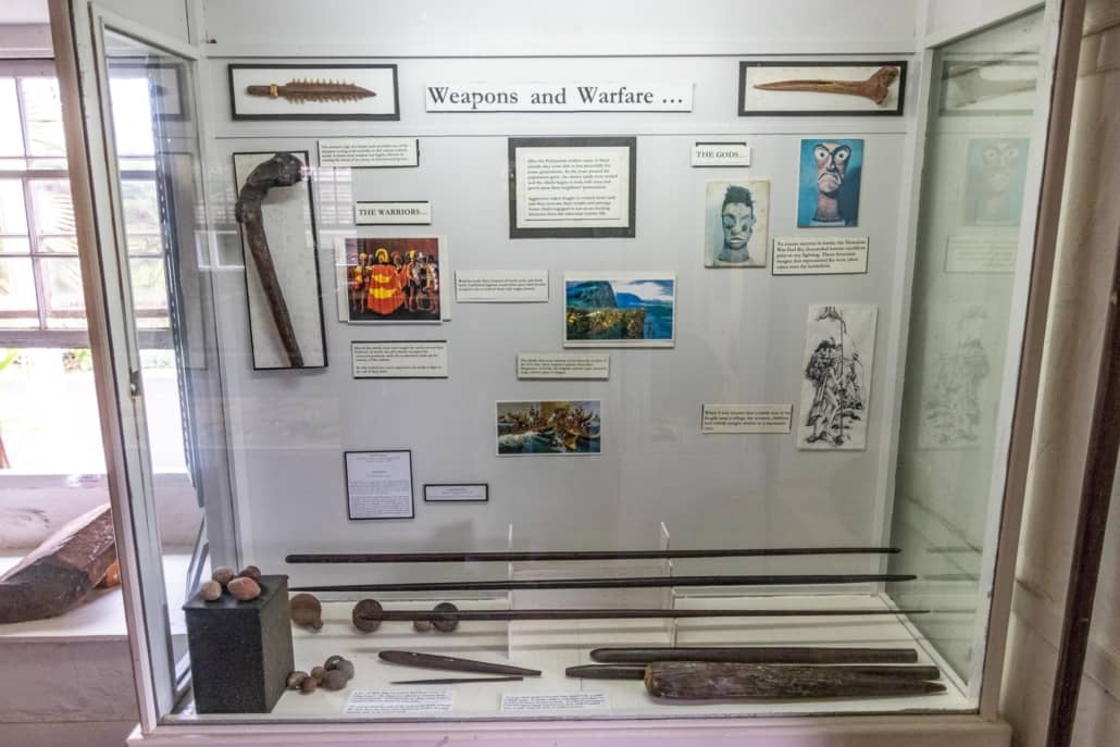 Hawaiian Weapons of Warfare Bailey House Museum