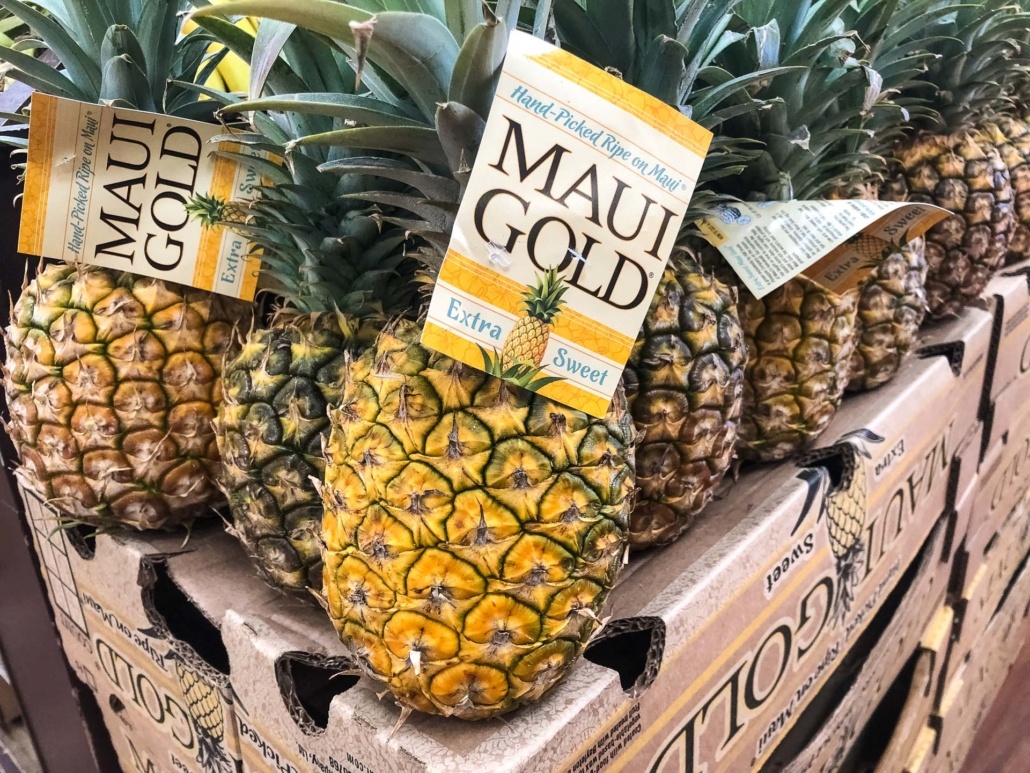 Maui Gold Pineapple Boxes H