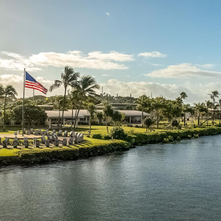 Pearl Harbor Visitor Center Promenade and Circle of Rememberance