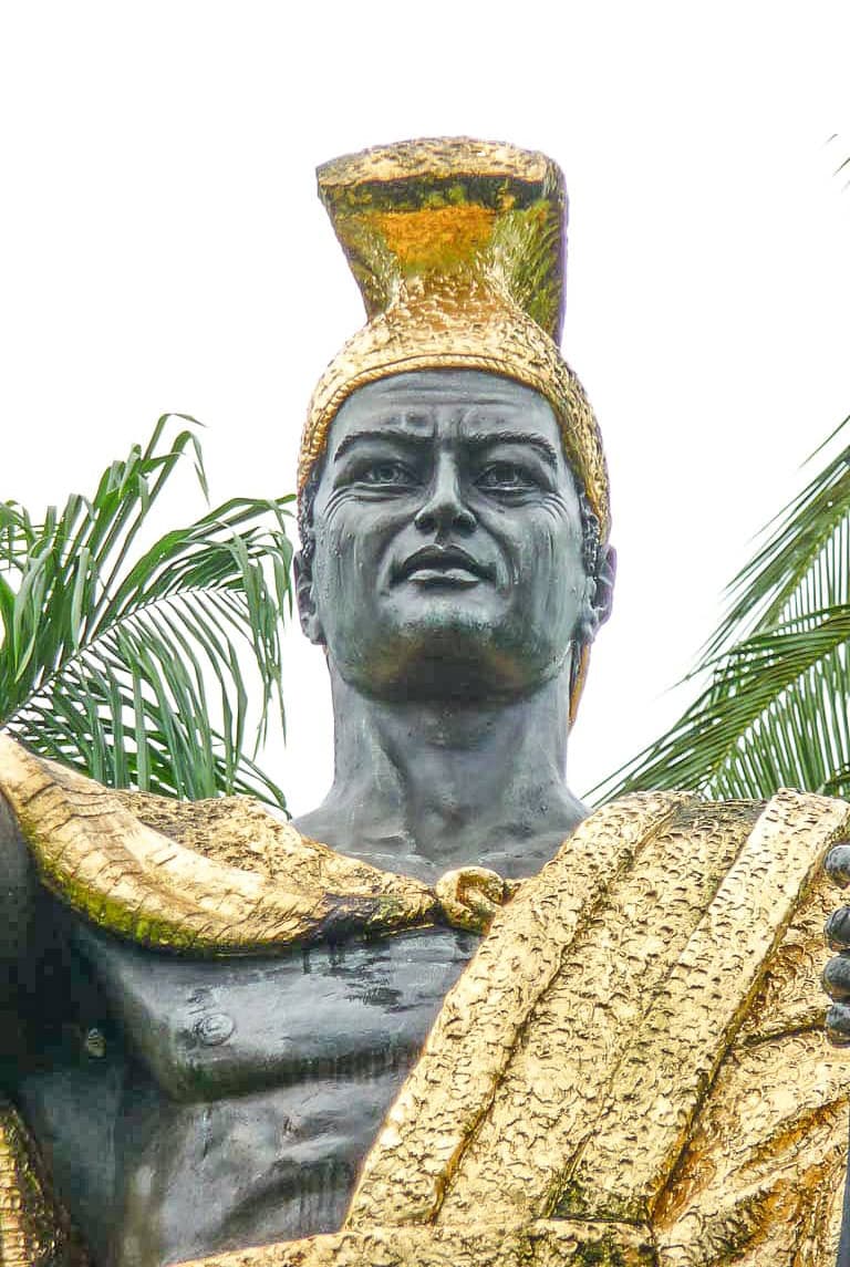 Kamehameha I Statue Headshot Hilo