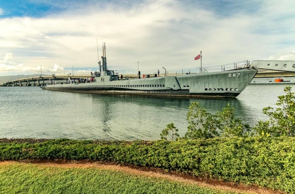 USS Bowfin Submarine and Grounds at Pearl Harbor