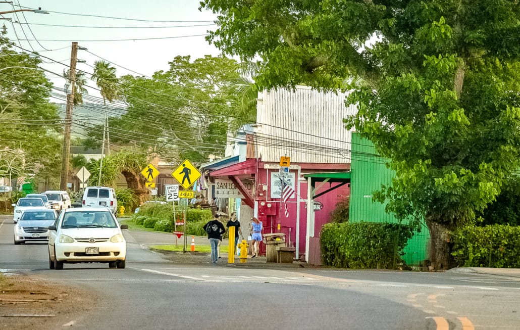 Haleiwa Town Street