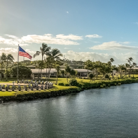 Pearl Harbor Visitor Center Promenade and Circle of Rememberance