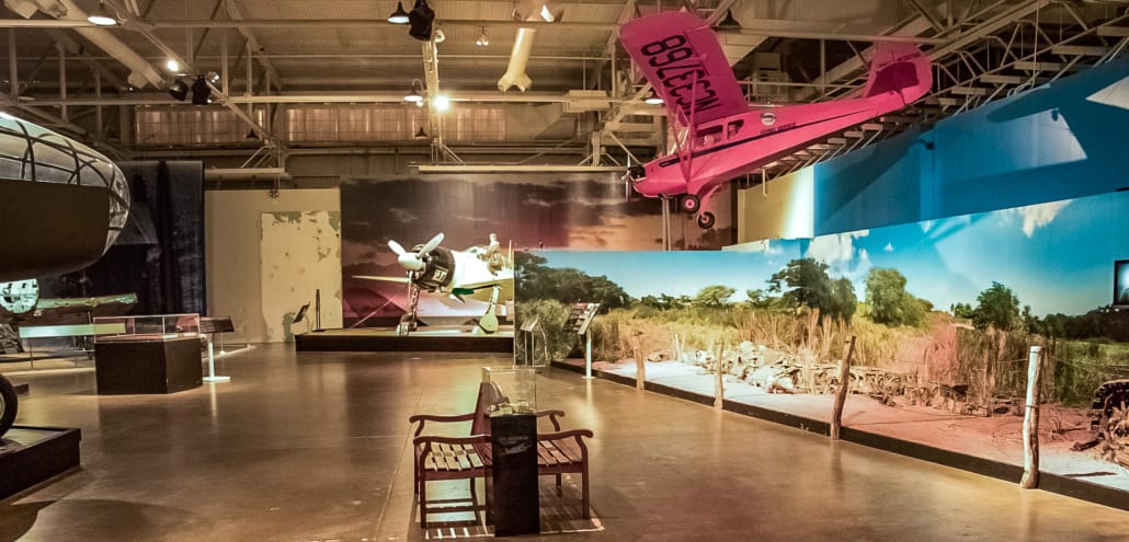 Pacific Aviation Museum Interior