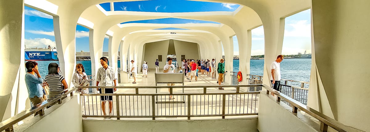 Arizona Memorial Viewing Deck and Portal 1200x600 Arizona Memorial Viewing Deck and Portal