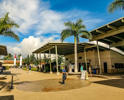 Pearl Harbor Visitor Center Entrance