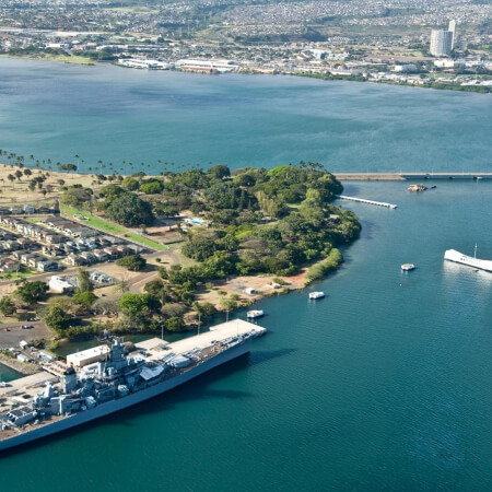 uss missouri arizona pearl harbor above scaled