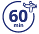 60 Minutes Flight Icon