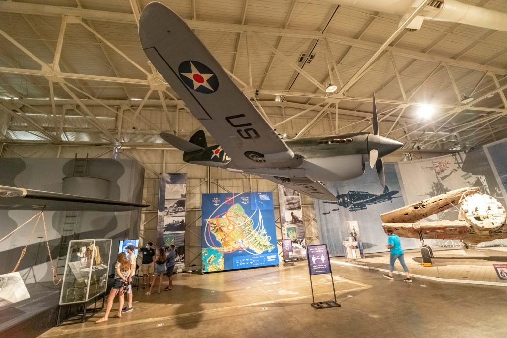 Pearl Harbor Aviation Museum P-40 Oahu