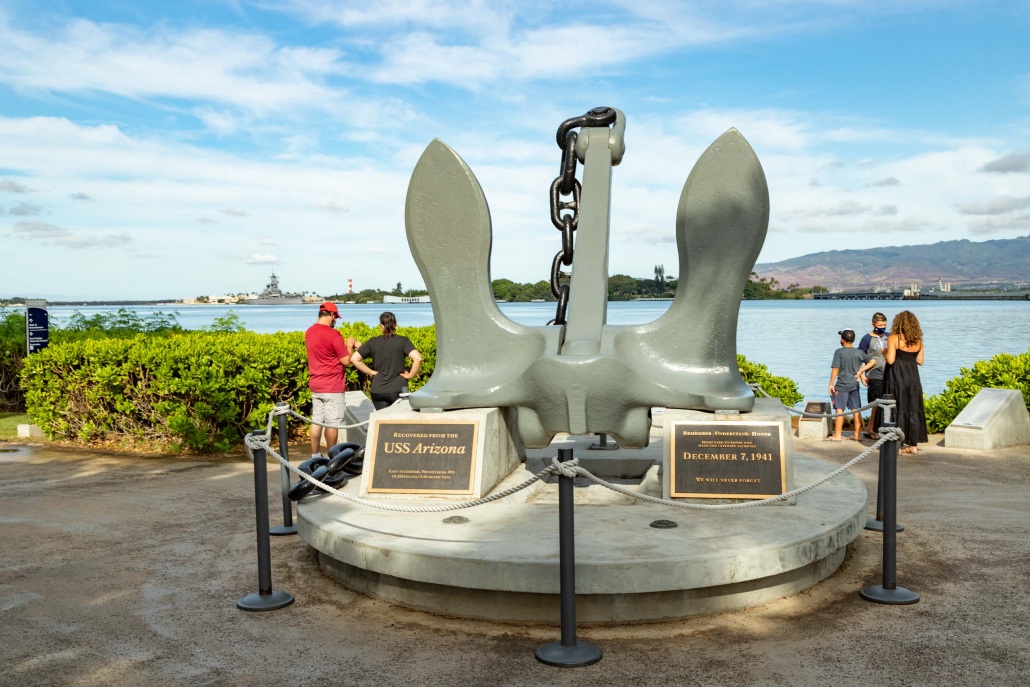 Pearl Harbor Visitor Center Arizona Anchor Oahu