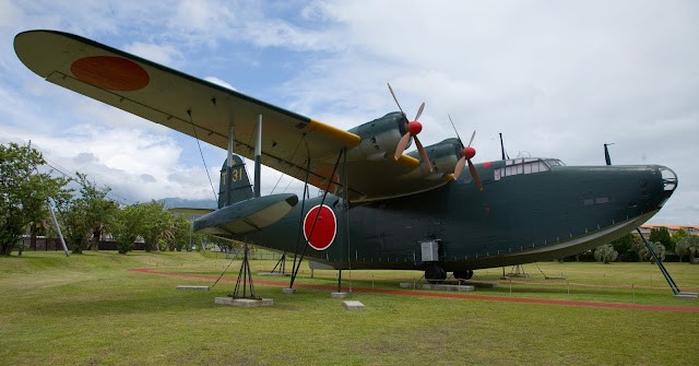 Kawanishi_H8K2_(Emily)_flying_boatMaxSmith Hampton Road Naval Museum image