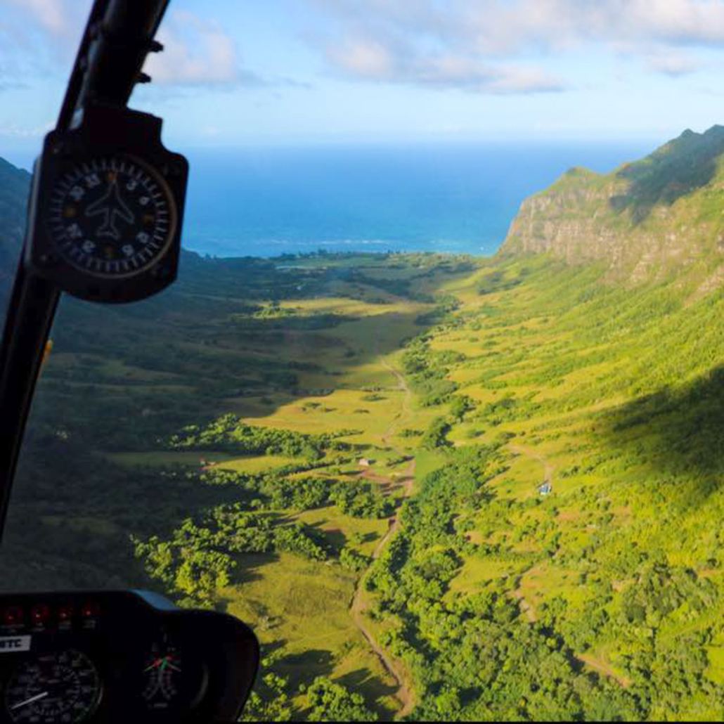 oahu sights unseen helicopter kaaawa valley heli view