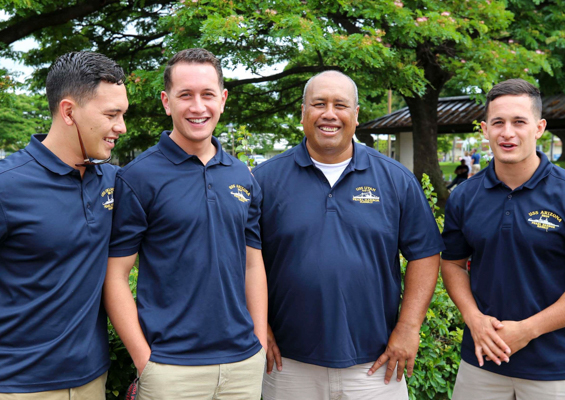 pearl harbor guide and transportation drives group picture 