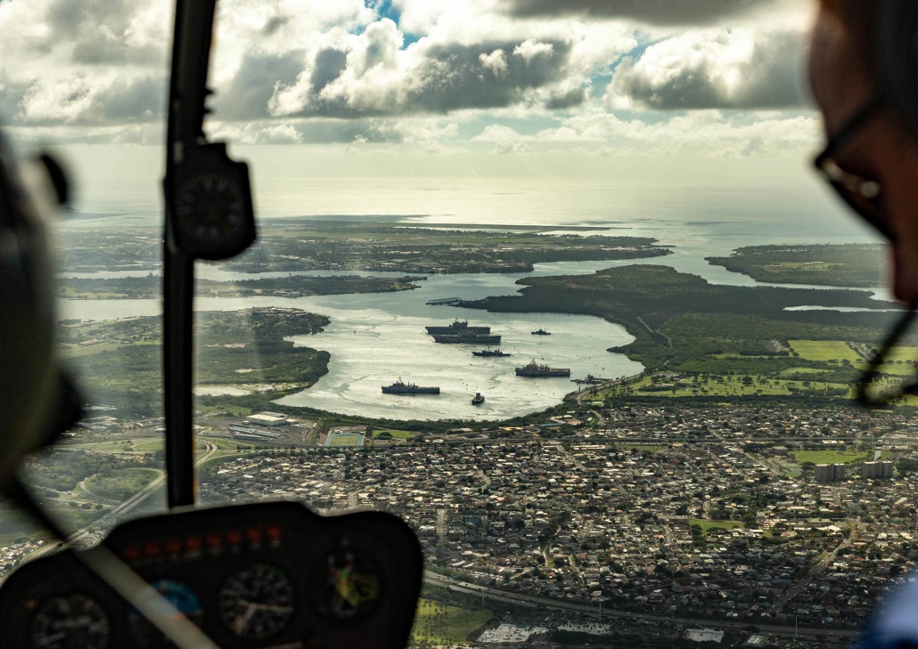 Pearl Harbor Aerial Helicopter Oahu